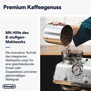 De'Longhi EC9155.MB mit 15 Bar Druck für perfekten Espresso