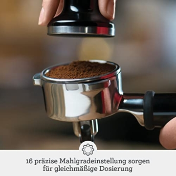 Sage Barista Express Espressomaschine mit manuellem Tampen